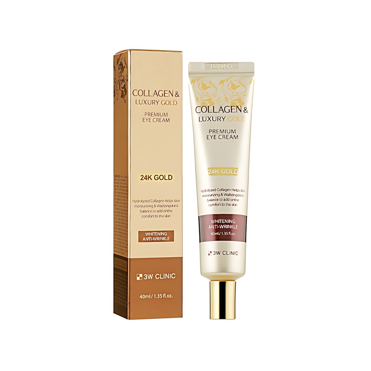 3W Clinic - Collagen & Luxury Gold Premium Eye Cream - 40ml