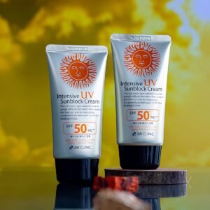 3W Clinic - Intensive UV Sunblock Cream SPF50+ Pa+++ - 70ml