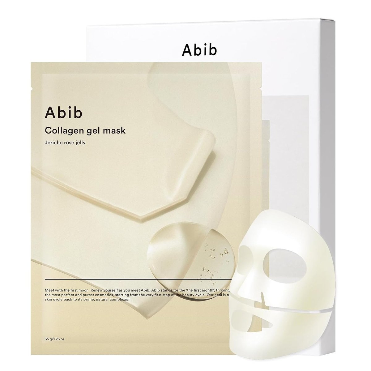 Abib - Vegan Collagen Gel Mask Jericho Rose Jelly 1 Sheets