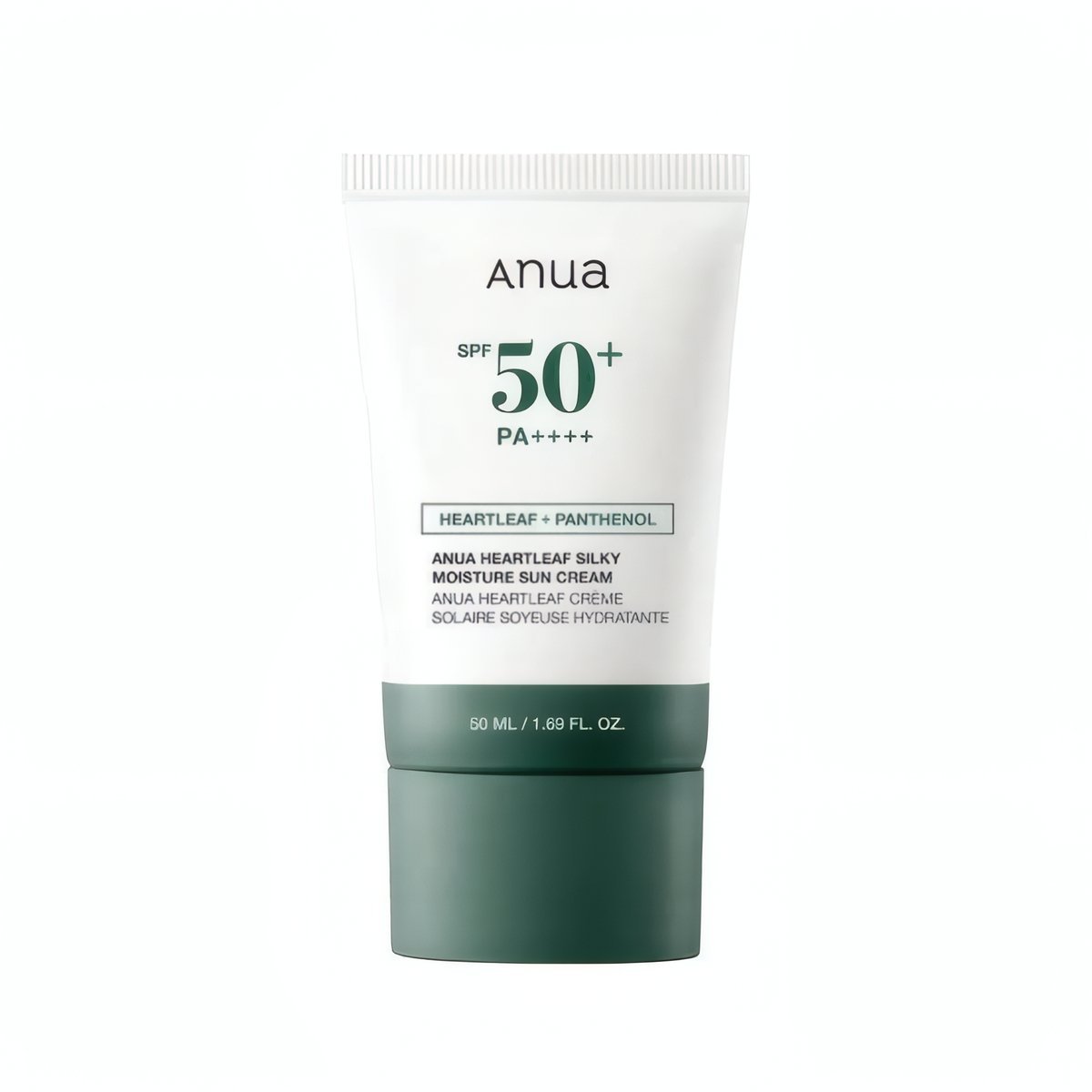 ANUA - HEARTLEAF SILKY MOISTURE SUNSCREEN - 50ml
