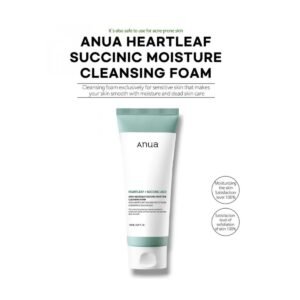 ANUA - Heartleaf Succinic Moisture Cleansing Foam - 150ml