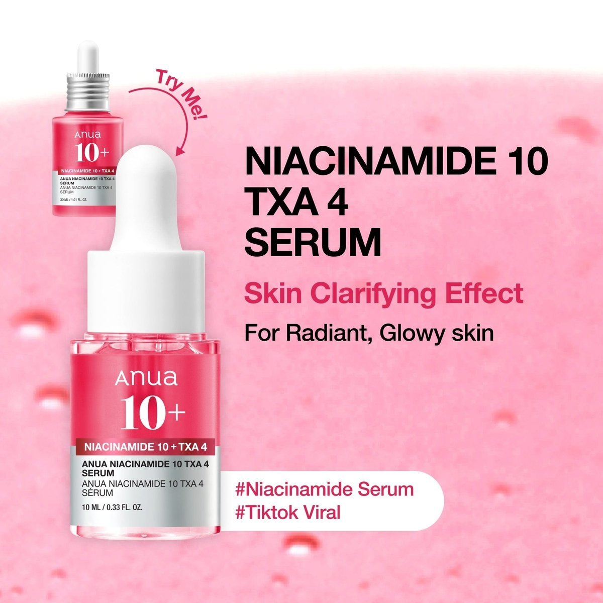 ANUA - NIACINAMIDE 10%+TXA 4% DARK SPOT CORRECTING SERUM - 10ml