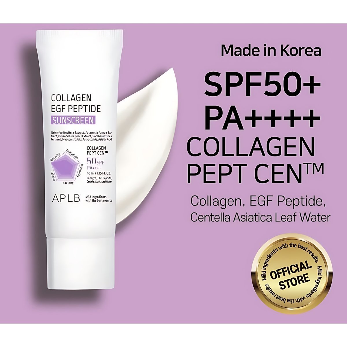 APLB - Collagen EGF Peptide Sunscreen