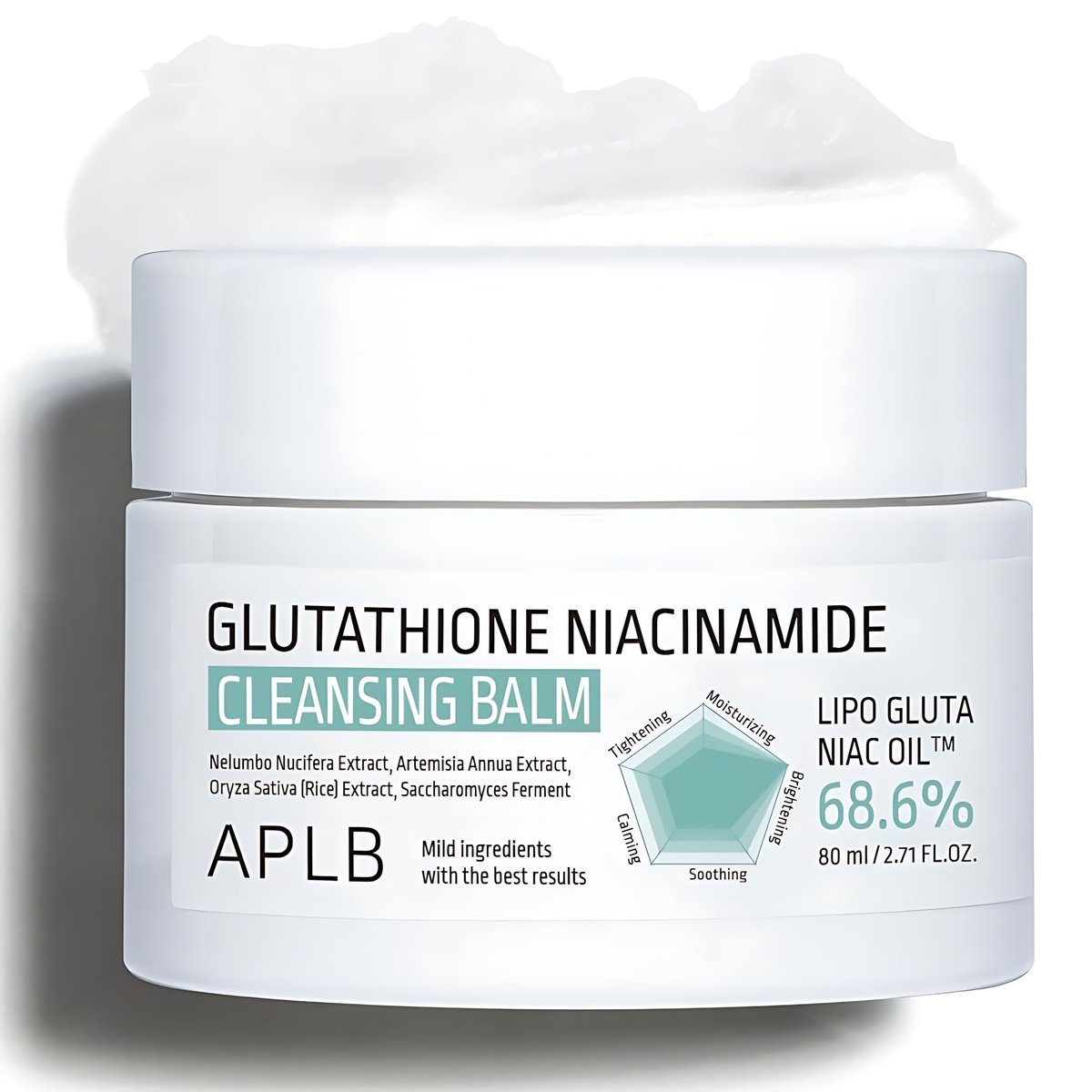 APLB - GLUTATHIONE NIACINAMIDE CLEANSING BALM - 80ml