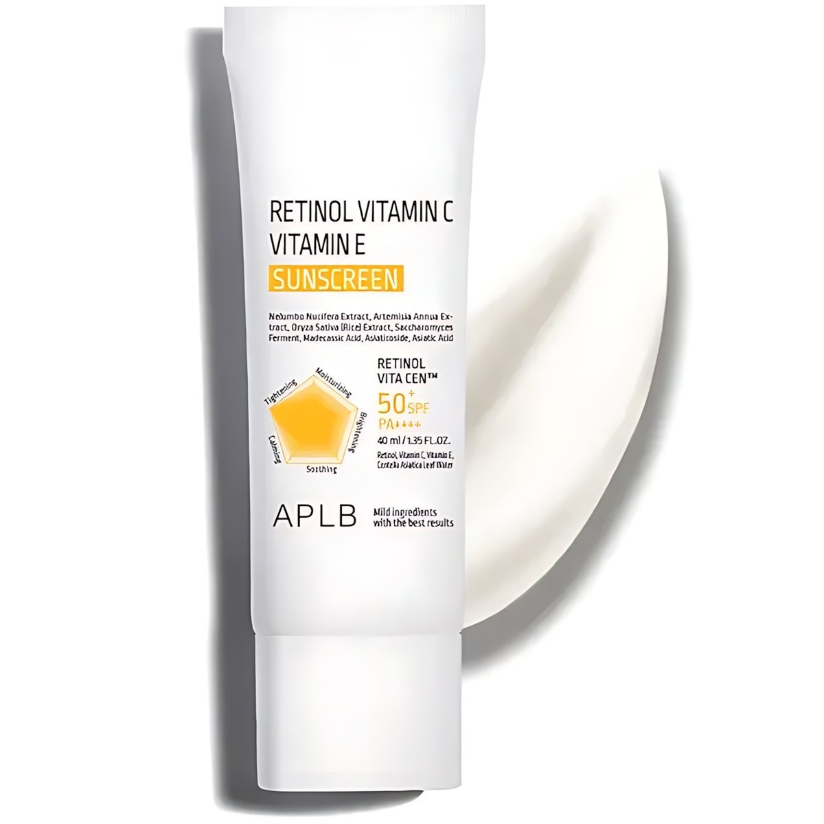 APLB - Retinol Vitamin C Vitamin E Sunscreen - 40ml