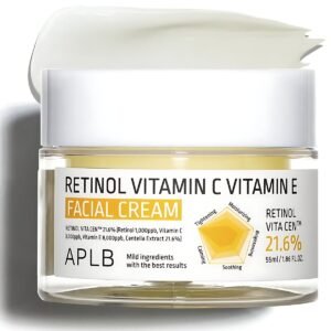 Aplb - Retinol Vitamin C Vitamin E Facial Cream - 55ml