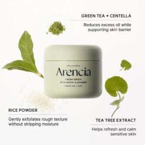 Arencia - Fresh Green Rice Mochi Cleanser mini - 15ml