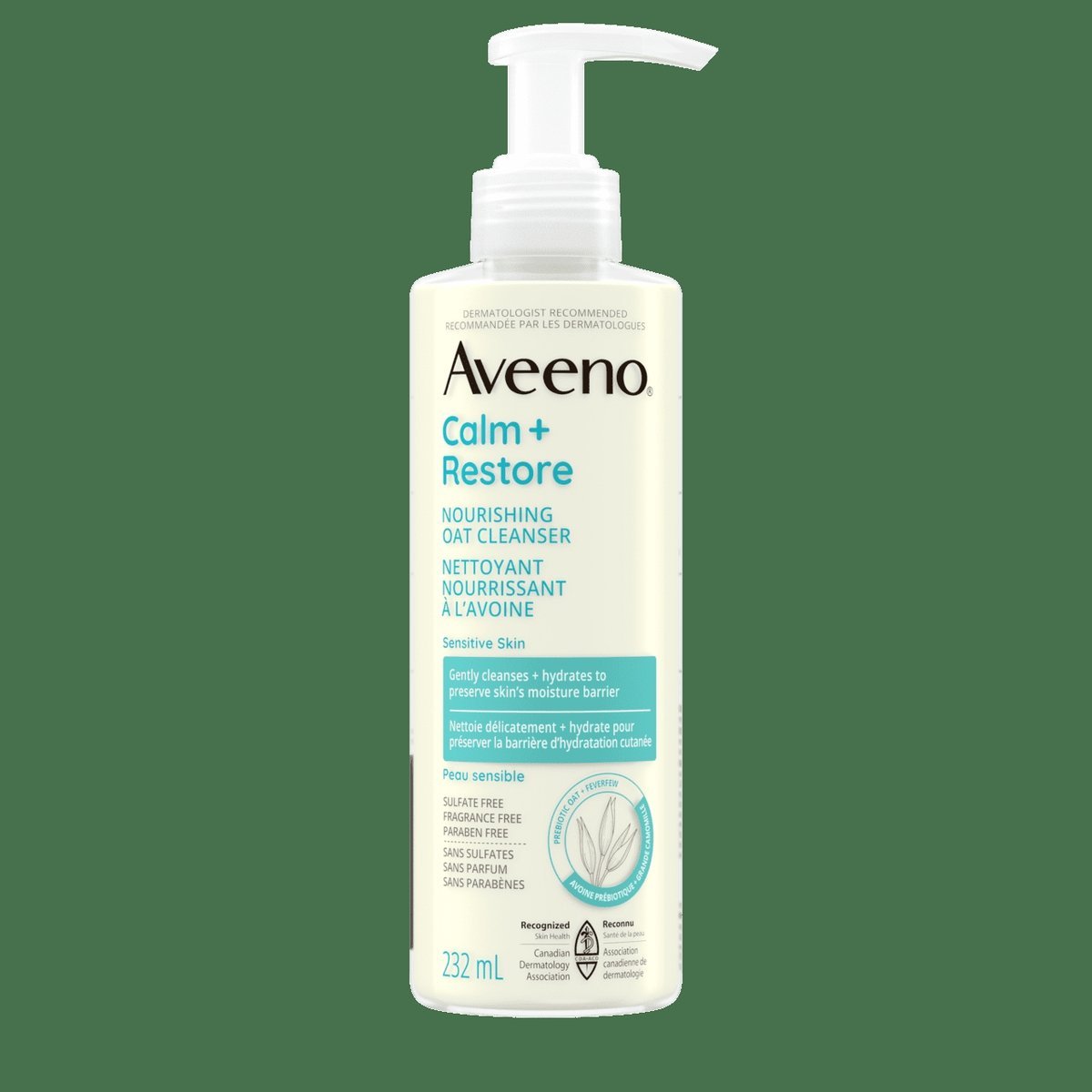 Aveeno - Calm+ Restore Nourishing Oat Cleanser - 232ml
