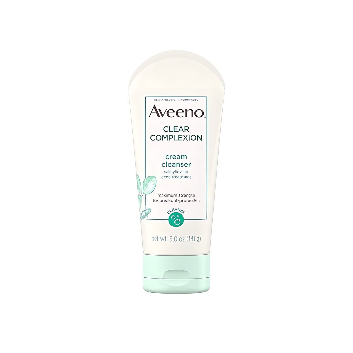 Aveeno - Clear Complexion Cream Face Cleanser With Salicylic Acid - 141g