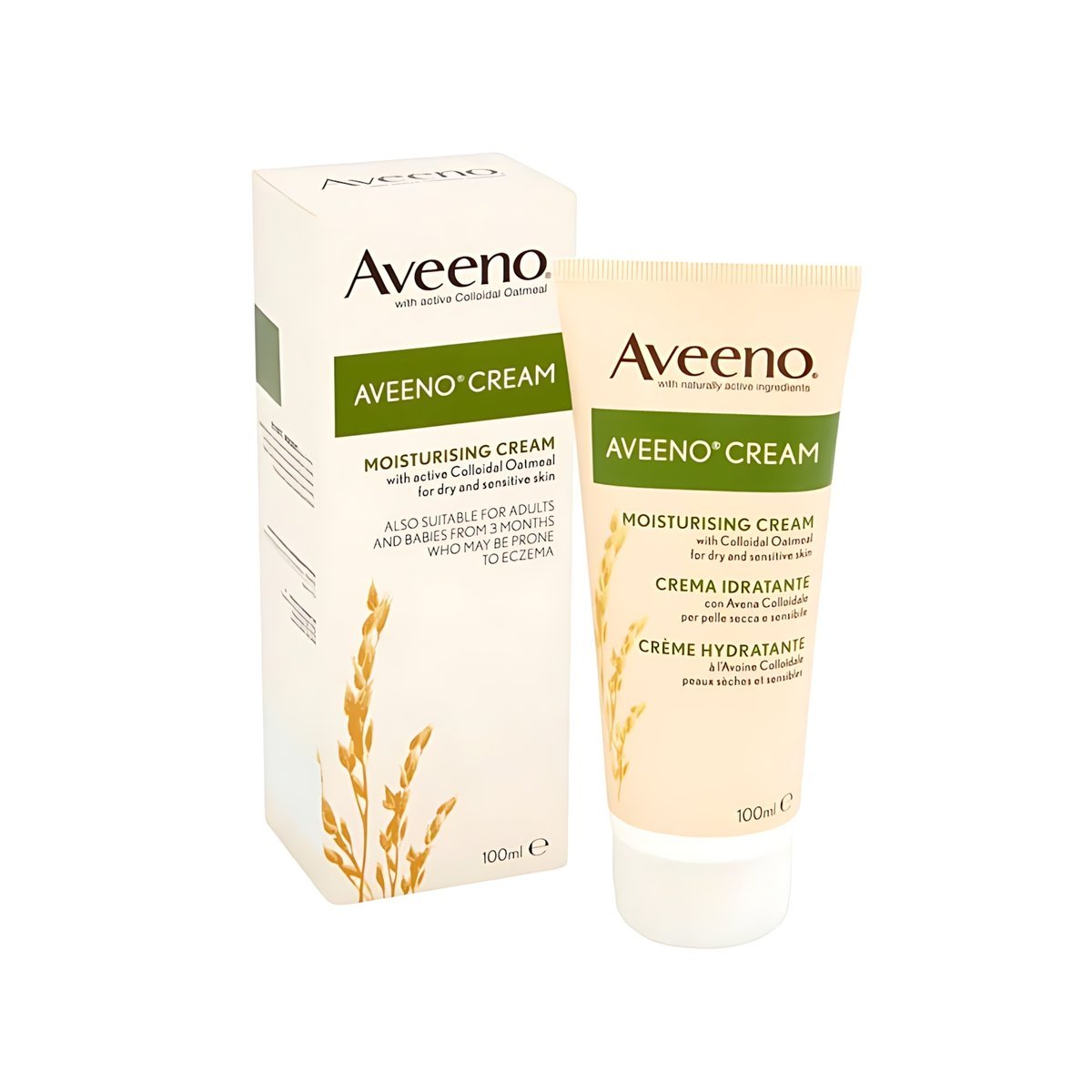 Aveeno - Cream with Natural Colloidal Oatmeal - 100ml