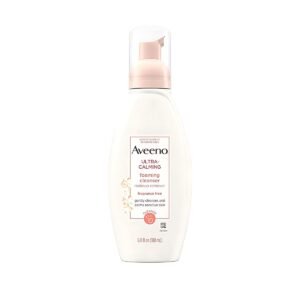 Aveeno - Ultra-Calming Foaming Cleanser Makeup Remover - 180ml