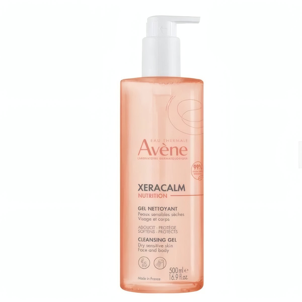 Avene - Xeraclam Nutrition Cleansing Gel for Dry Sensitive Skin - 500ml