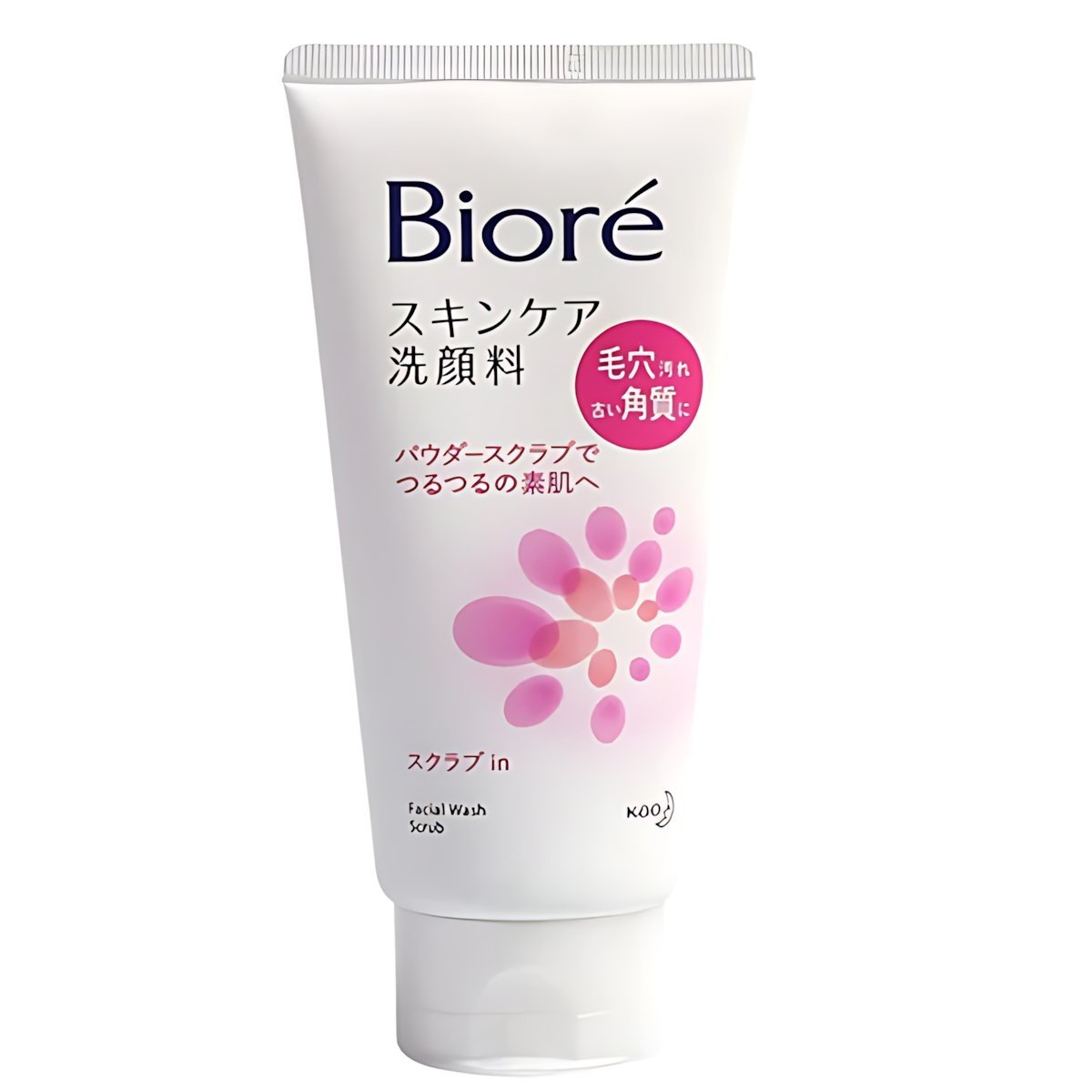 Biore - Skincare Facial Wash Scrub For Dirty Pores and Dead Skin - 130g