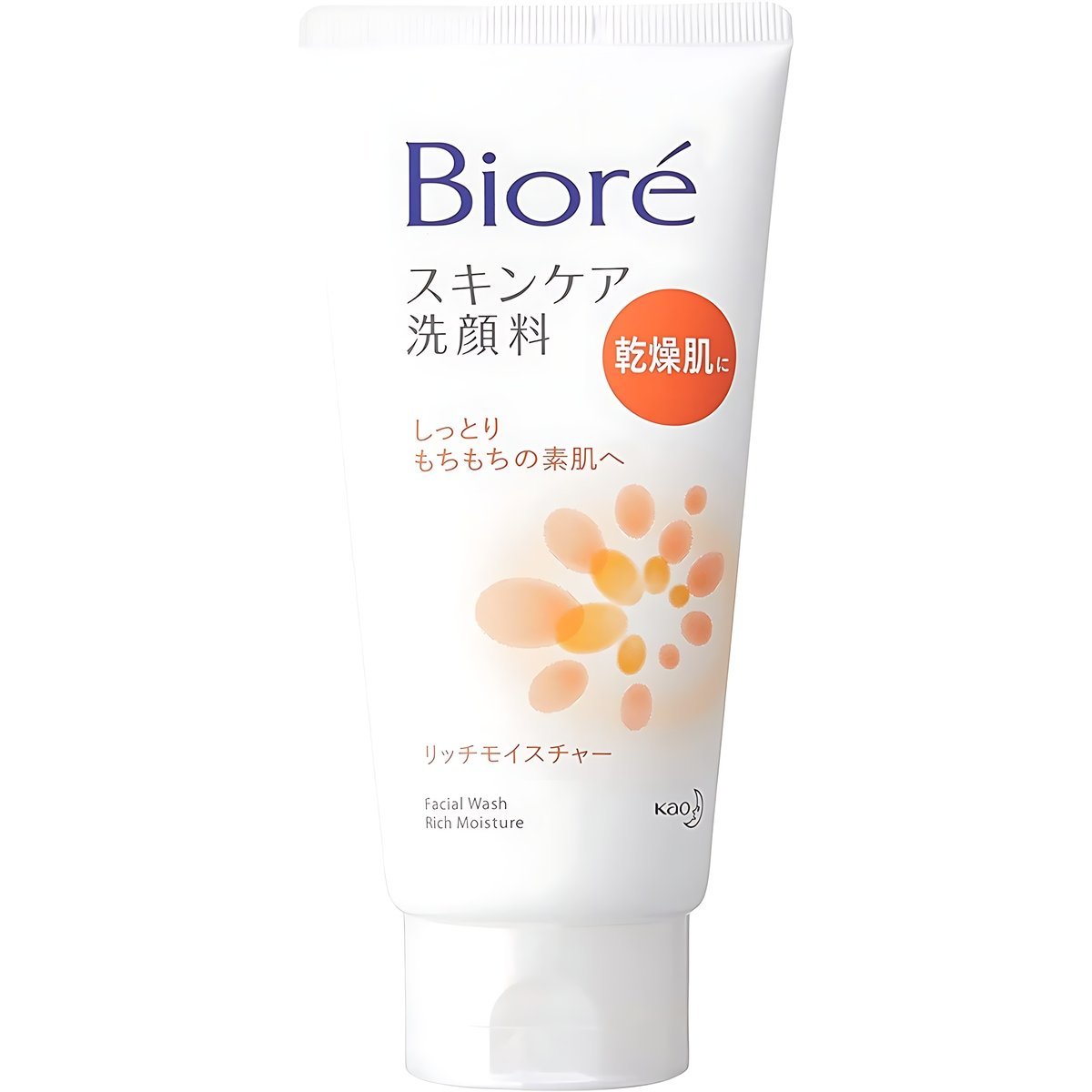 Biore - Skin care Facial Wash Rich Moisture For Dry Skin - 130g