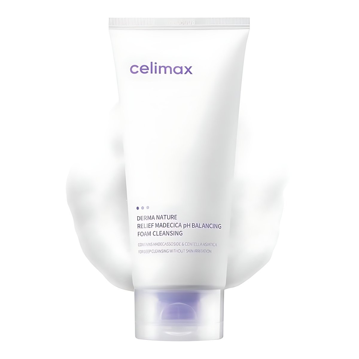celimax - Derma Nature Relief Madecica pH Balancing Foam Cleansing - 150ml