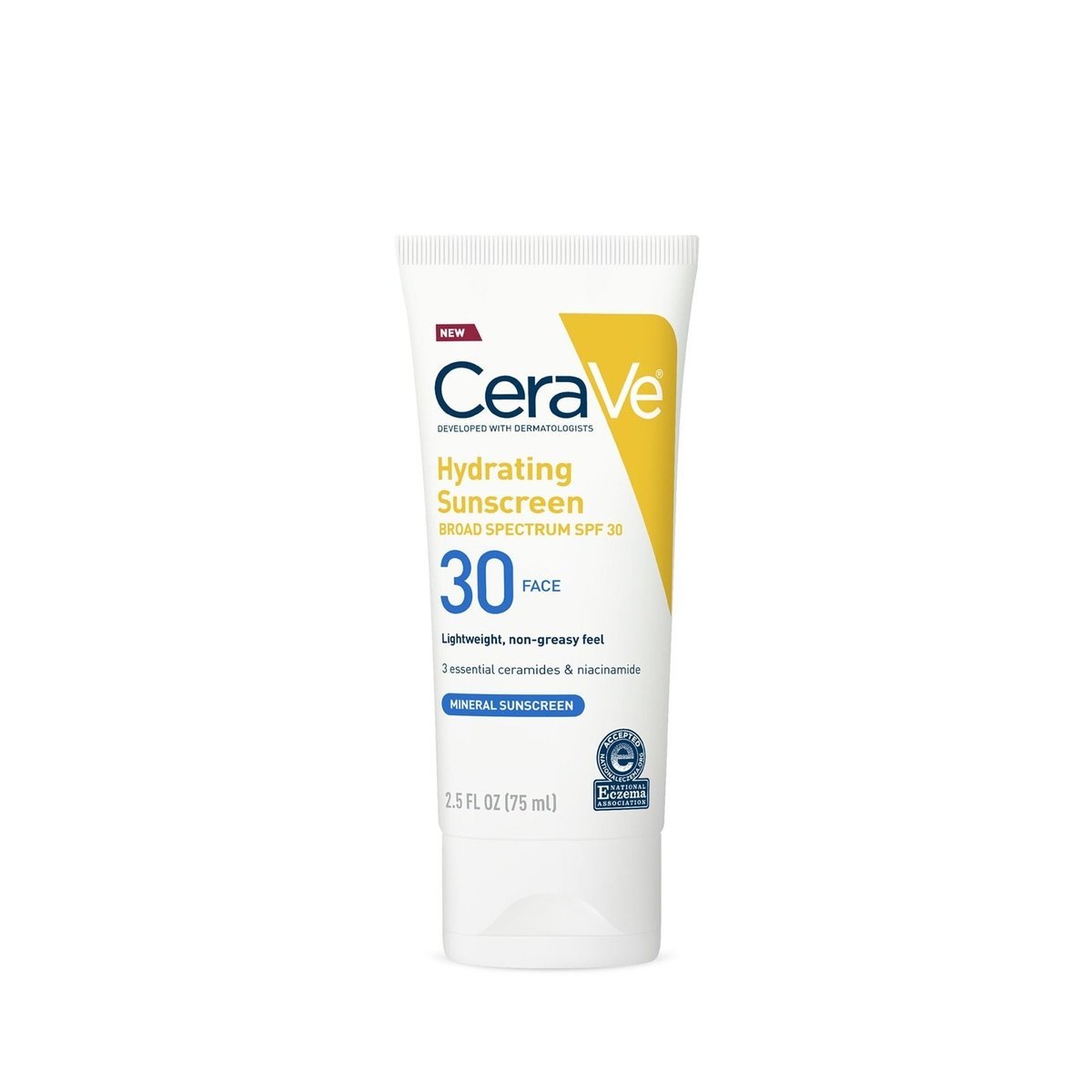 CERAVE - Hydrating Mineral Sunscreen Broad Spectrum SPF 30 - 75ml