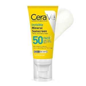 CERAVE - Invisible Mineral Sunscreen SPF 50 - 48ml