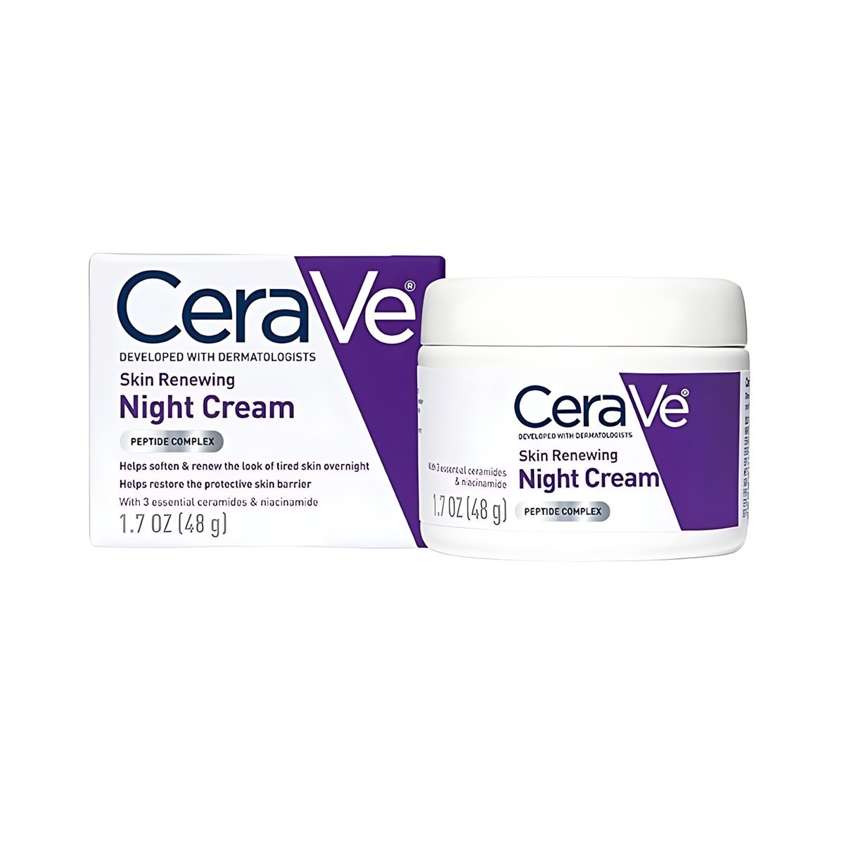 CERAVE - Skin Renewing Night Cream - 48g
