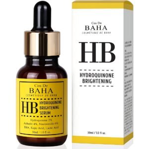 Cos De BAHA - 2% Hydroquinone + Arbutin + Niacinamide 4% Serum (HB) - 30ml