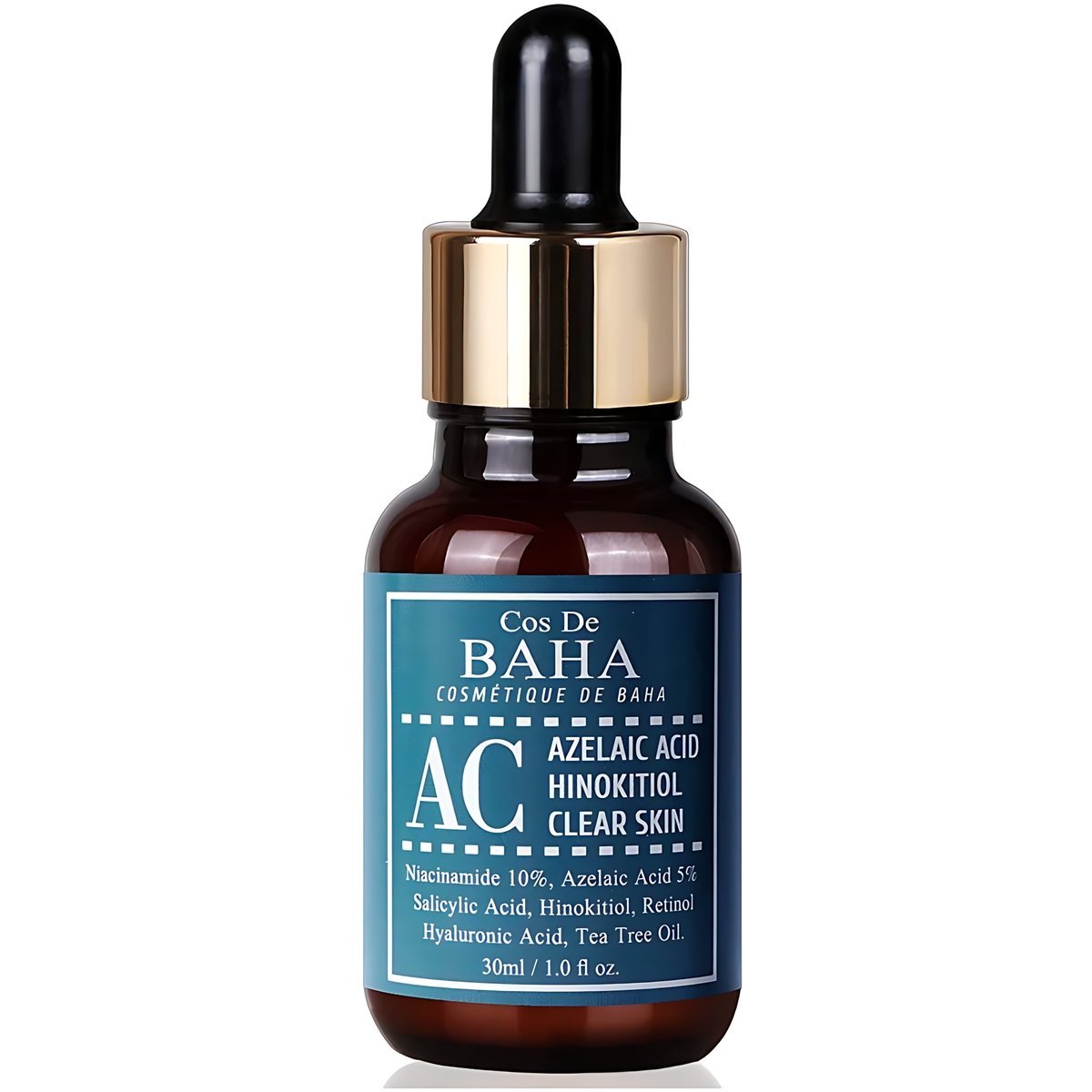 Cos De BAHA - Alcohol Free Acne Treatment Intensive Facial Serum (AC) - 30ml