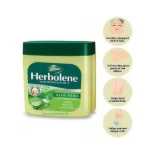 Dabur - Herbolene Aloe Petroleum Jelly 2 In 1 With Aloe Vera And Vitamin E - 115ml