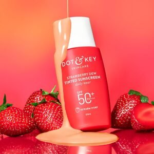 Dot - and Key Strawberry Dew Tinted Sunscreen SPF 50+ (01 Porcelain) - 50ml