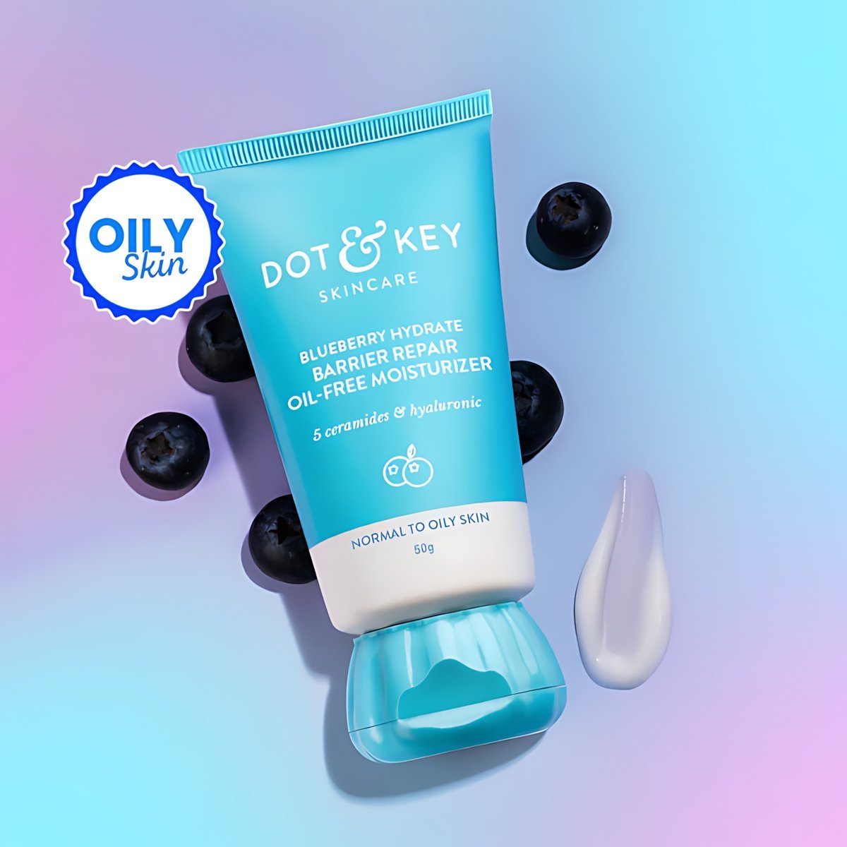 Dot - & Key Blueberry Hydrate Barrier Repair Oil Free Moisturizer - 50g