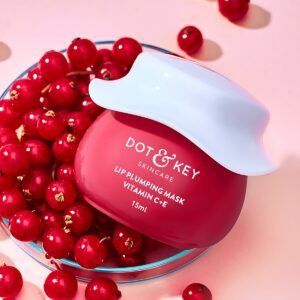 Dot - & Key Lip Plumping Mask with Vitamin C + E - 15ml