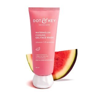 Dot - & Key Watermelon Cooling Gel Face Wash With Vitamin C & Cucumber - 100ml