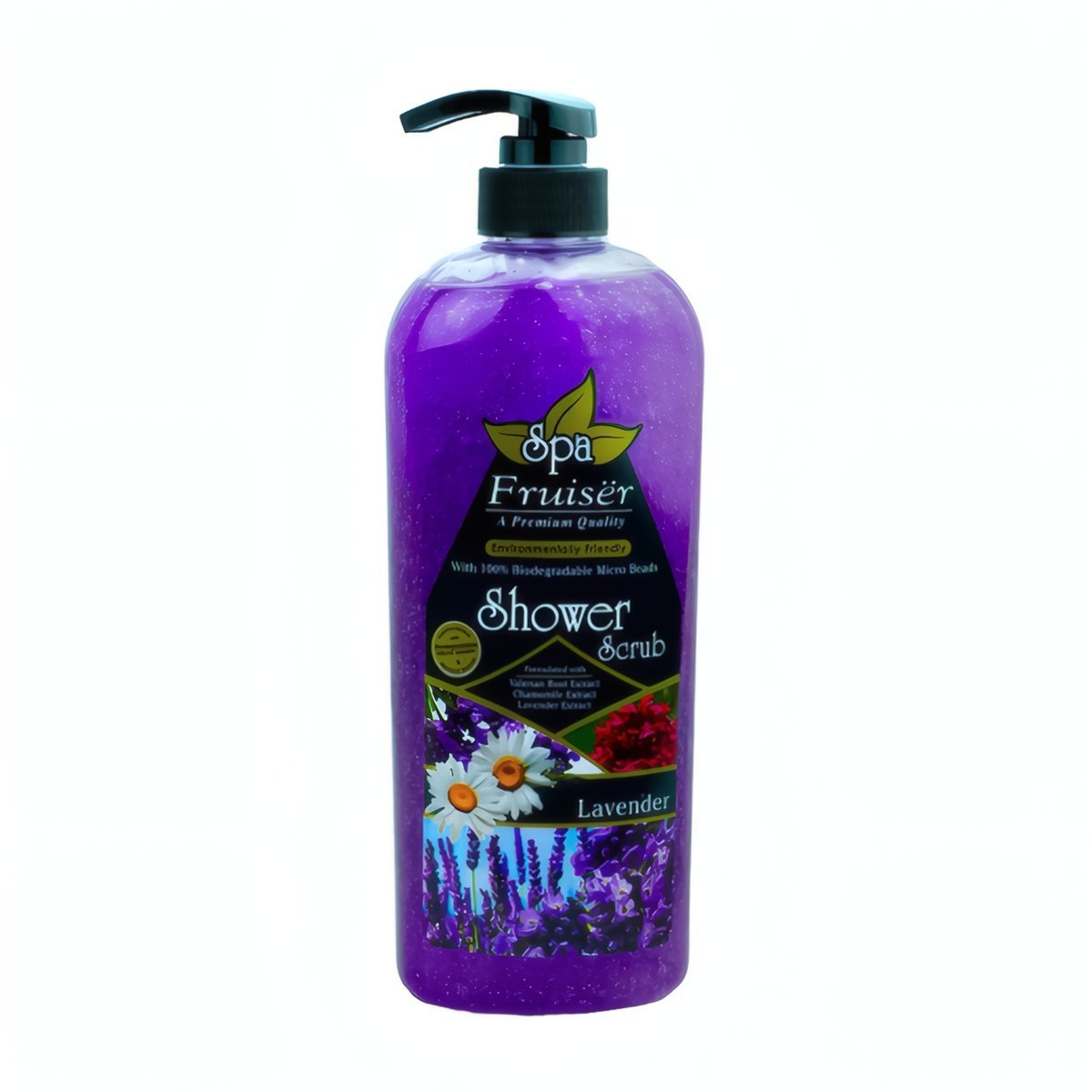 Fruiser - Spa Lavender Shower Scrub - 730ml