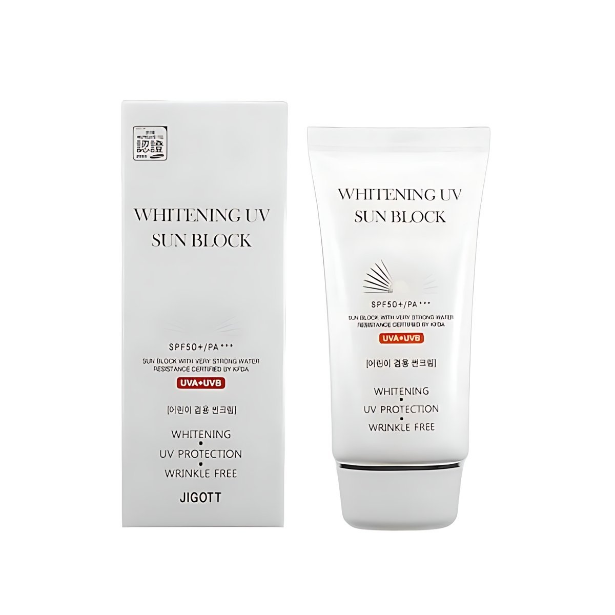 Jigott - Whitening UV Sun Block Cream - 70ml
