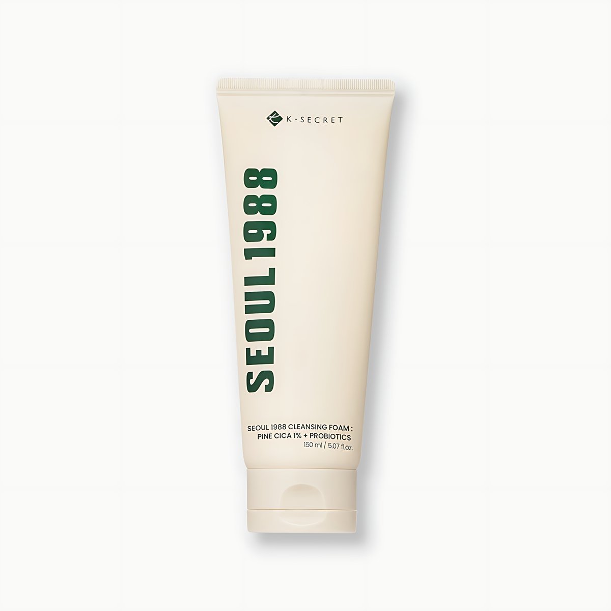 KSECRET - SEOUL 1988 Cleansing Foam : Pine Cica 1% + Probiotics - 150ml