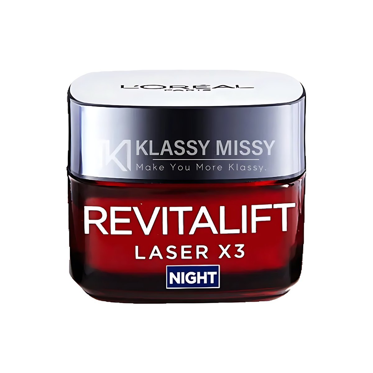 L'Oreal - Paris Revitalift Laser Face Moisturiser Triple Action Anti-Ageing Night Cream - 50ml