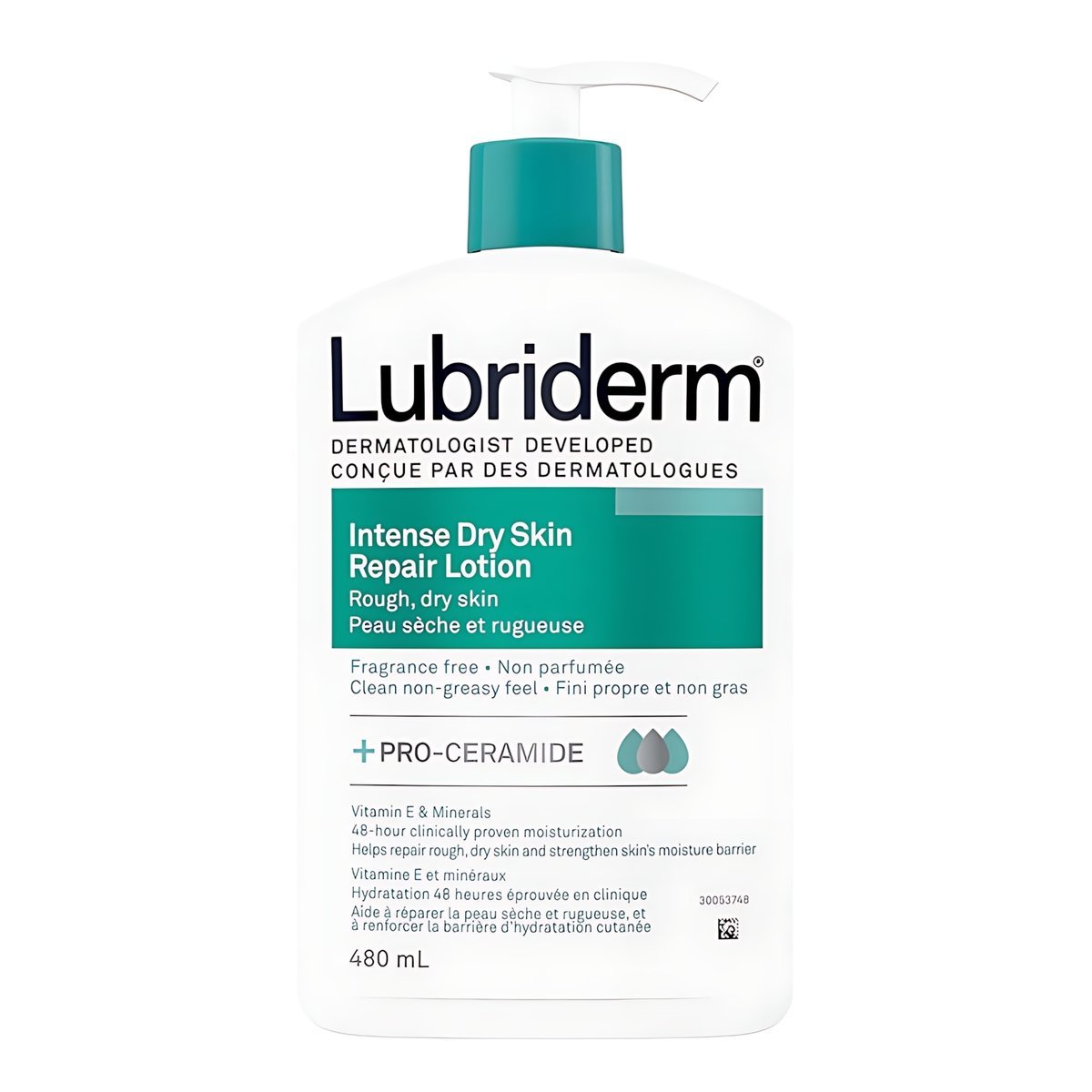Lubriderm - Intense Dry Skin Repair Lotion - 480ml