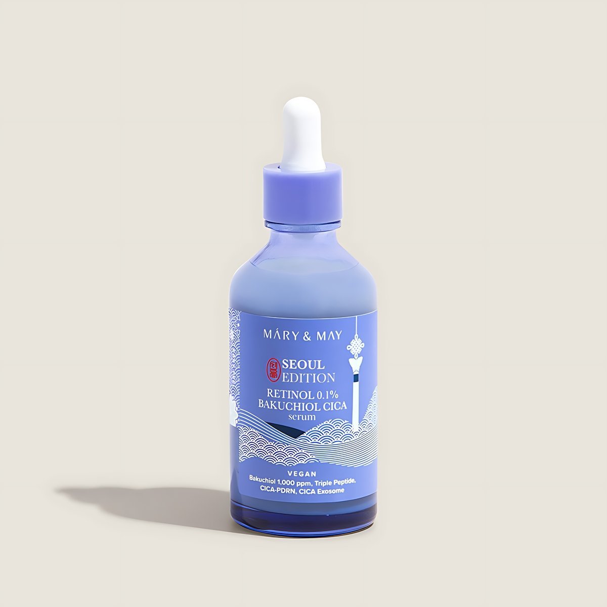 Mary&May - Retinol 0.1% Bakuchiol Cica Serum - 80ml