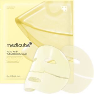 MEDICUBE - Kojic Acid Turmeric Brightening Gold Jelly Gel Mask 1pc