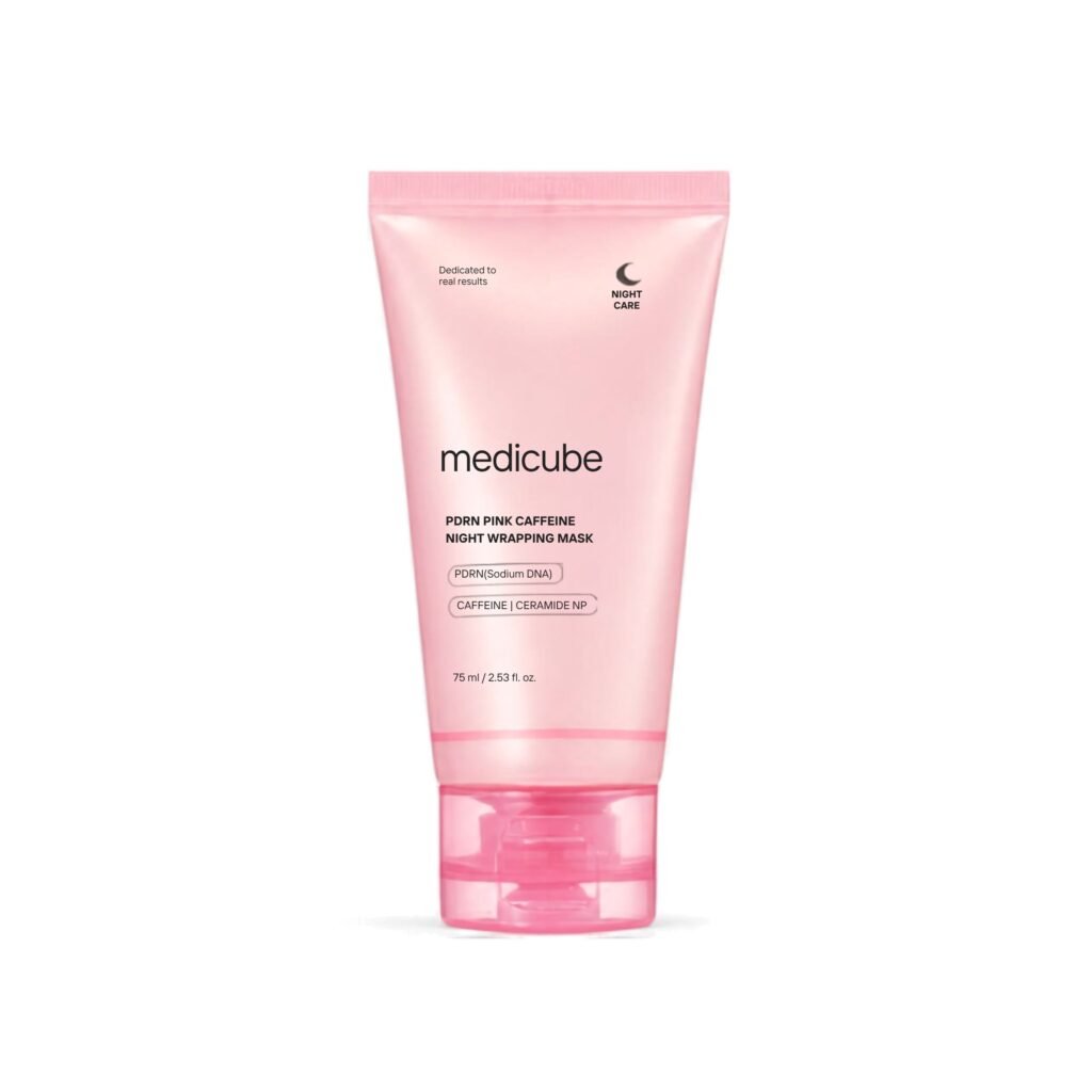 MEDICUBE - PDRN Pink Caffeine Night Wrapping Mask - 75ml