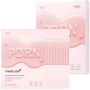 MEDICUBE - Salmon DNA PDRN Pink Vita Coating Sheet Mask 1pc