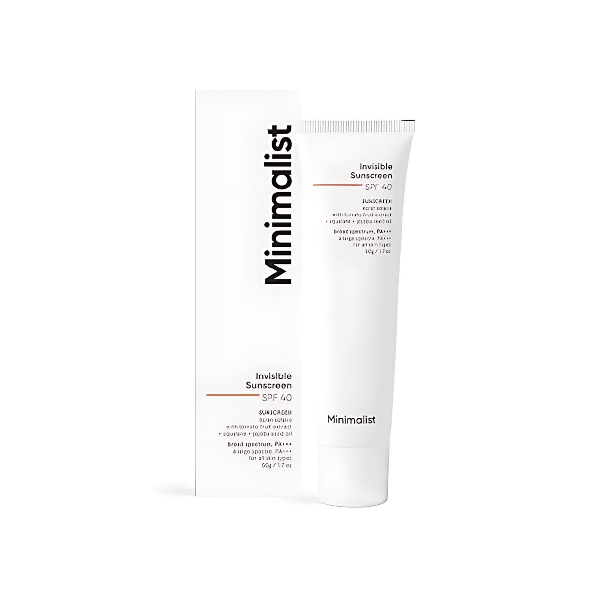 Minimalist - Invisible SPF 40 Sunscreen