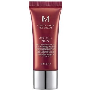 MISSHA - M Perfect Cover BB Cream Mini 27 Honey Beige , SPF 42 PA+++