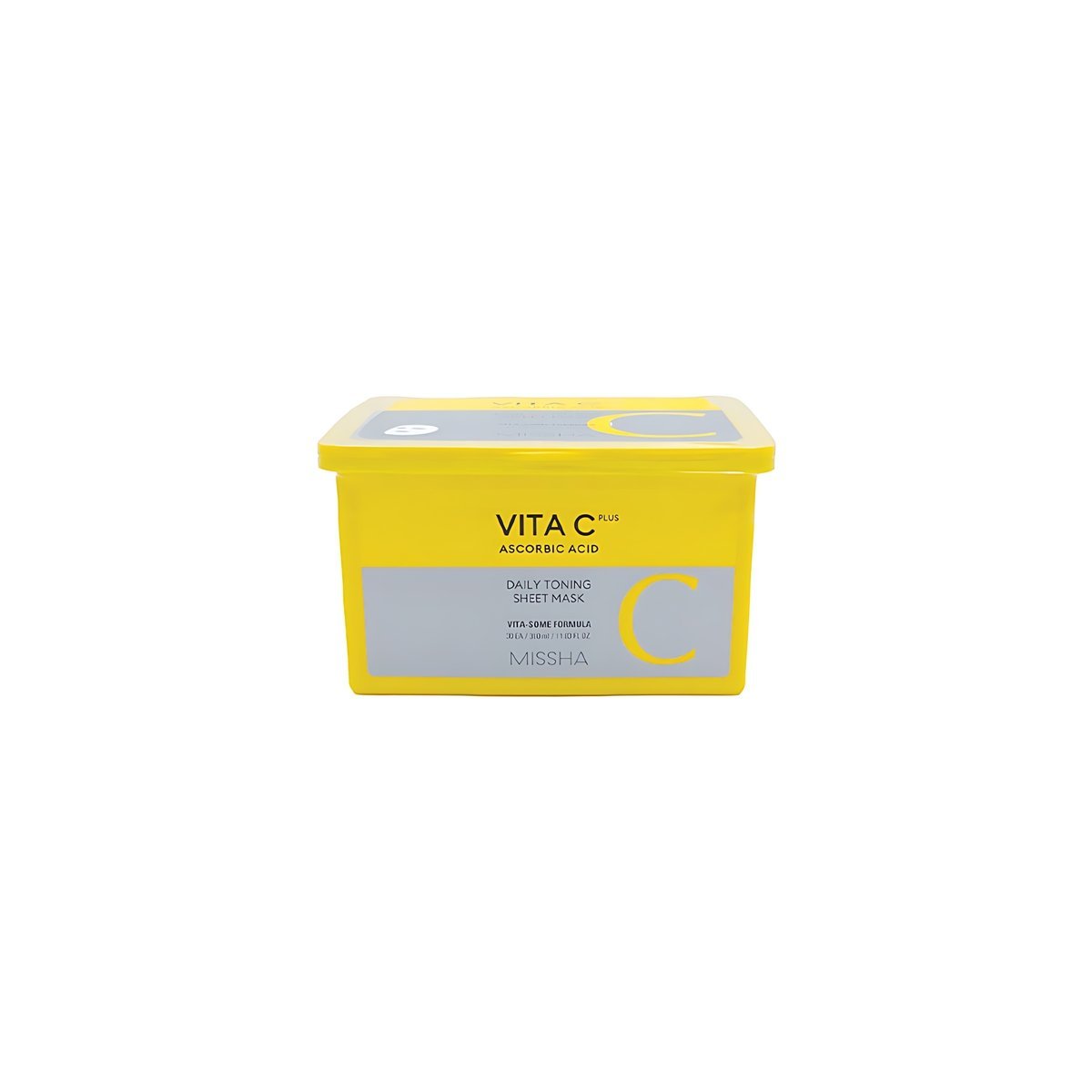 Missha - Vita C Plus Daily Toning Sheet Mask 30 pcs - 350ml