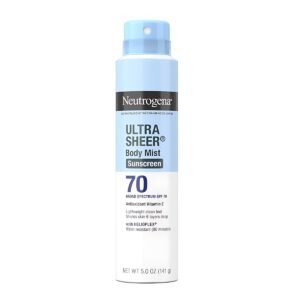 Neutrogena - Ultra Sheer Lightweight Sunscreen Spray SPF 70 - 141g