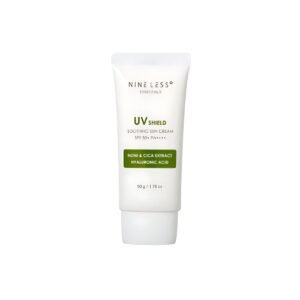 NINE - [NINE LESS] ESSENTIALS UV SHIELD SOOTHING SUN CREAM SPF 50+ PA++++ - 50g