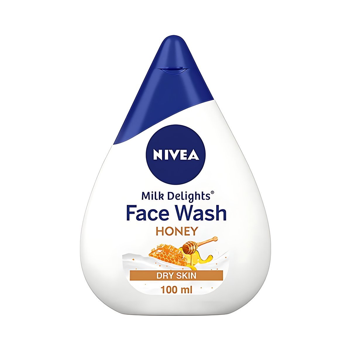 Nivea - Milk Delights Face Wash Moisturizing Honey (Dry Skin) - 100ml
