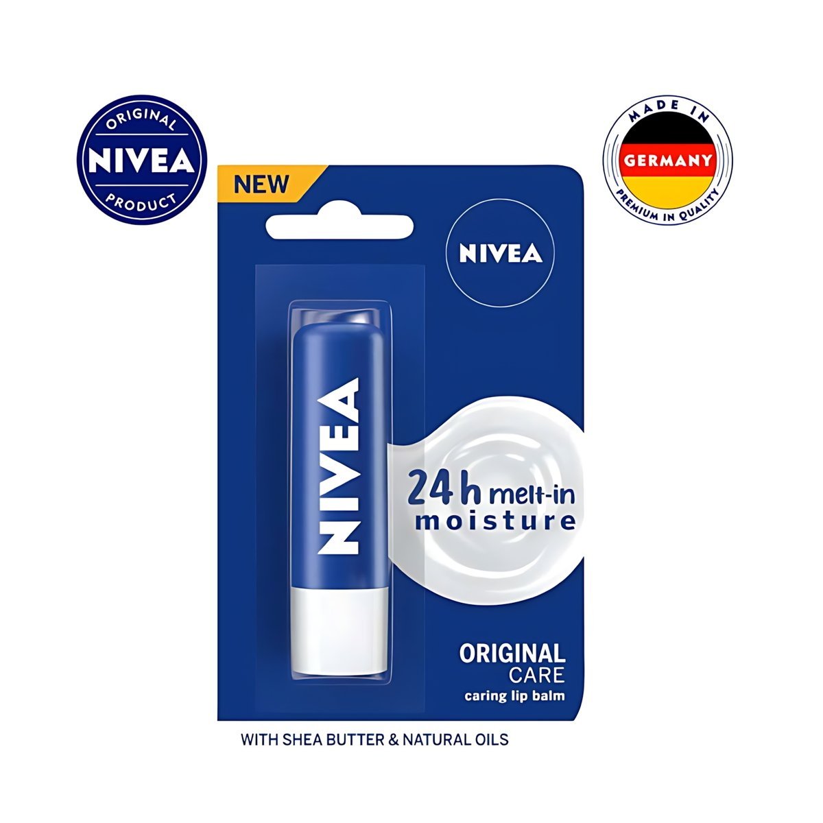 Nivea - Original Care Lip Balm - 4.8g