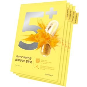 numbuzin - No.5+ Vitamin Spotlight Sheet Mask - 27ml
