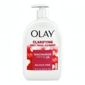 Olay - Clarifying Daily Facial Cleanser Niacinamide + Peptide24 - 473ml