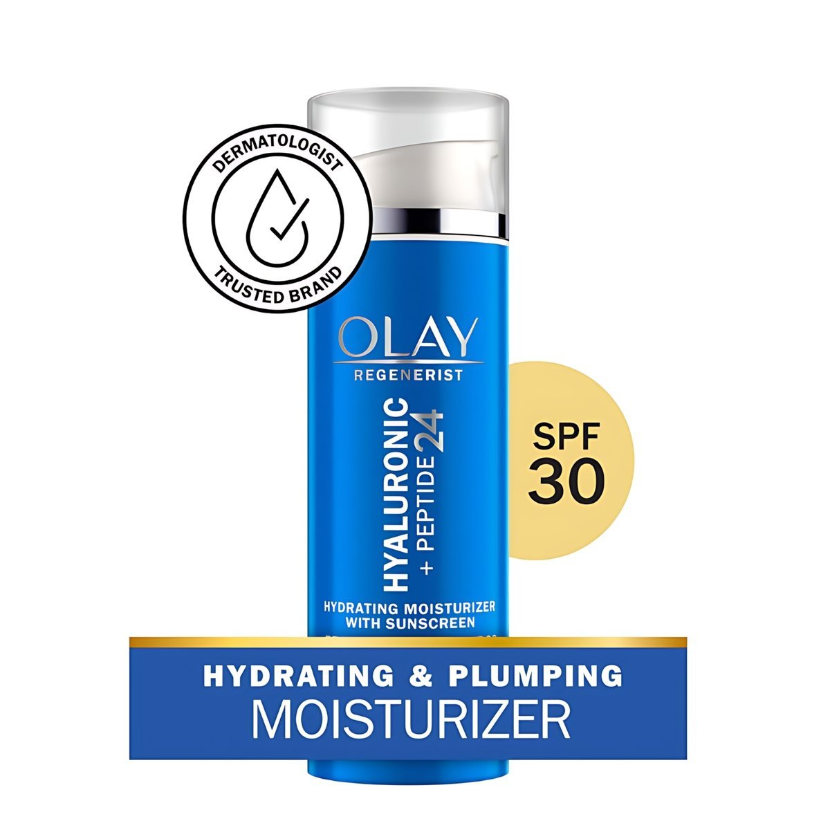 Olay - Hyaluronic + Peptide 24 Face Moisturizer SPF 30 - 50ml