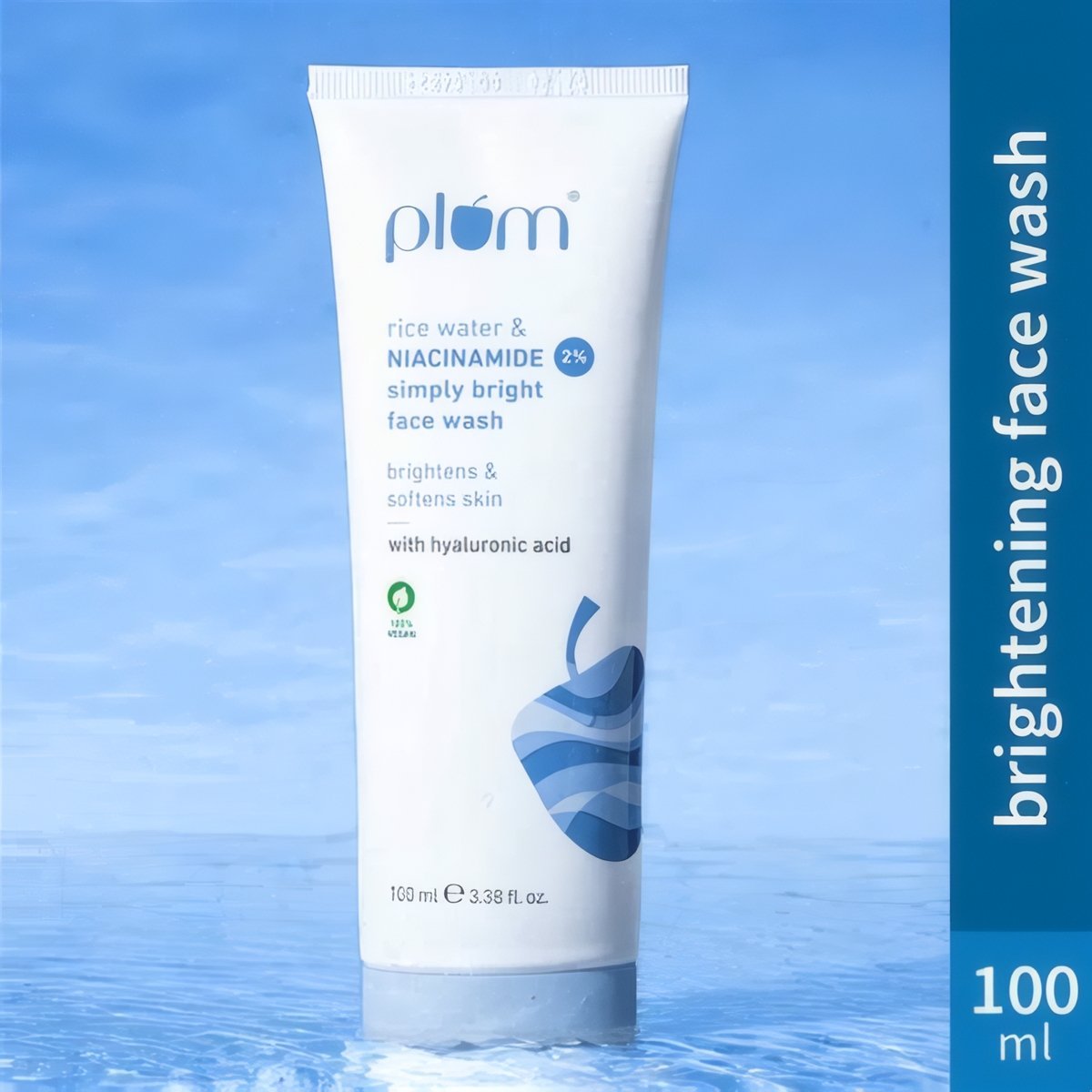 Plum - Rice Water & 2% Niacinamide Simply Bright Face Wash - 100ml