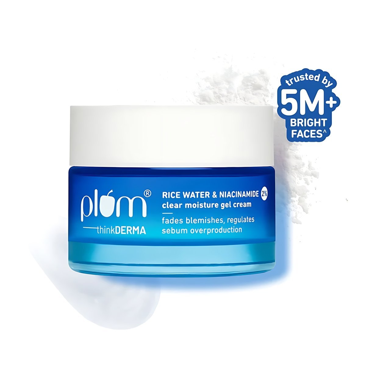 Plum - Rice Water & Niacinamide Clear Moisturizer Gel Cream - 50g